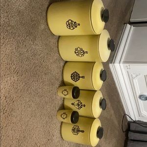 Antique canisters